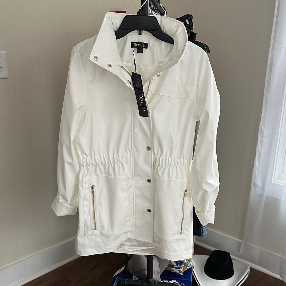 Renuar Women's Cream Utility Jacket